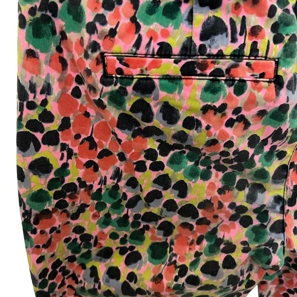 Gap Khakis Skinny Mini Floral Print Crop Pants 0 - Picture 5 of 7